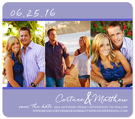 Save the Date Wedding Magnet